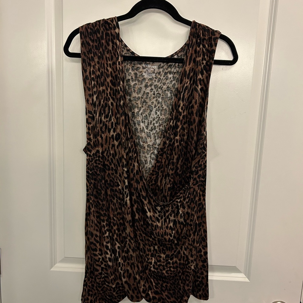Lane Bryant Animal Print Tank
